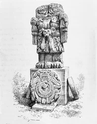 Statue of the Goddess Coatlicue, from 